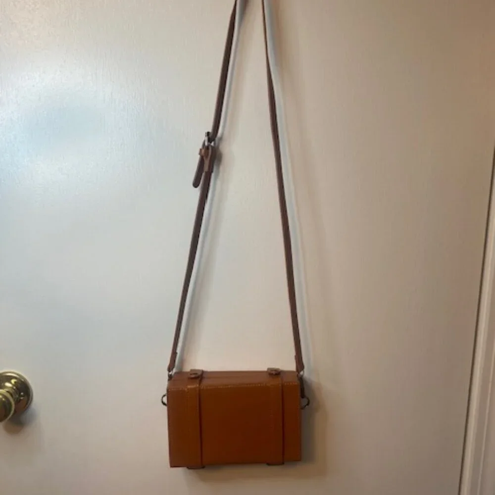 SHEIN Brown Luggage Crossbody bag